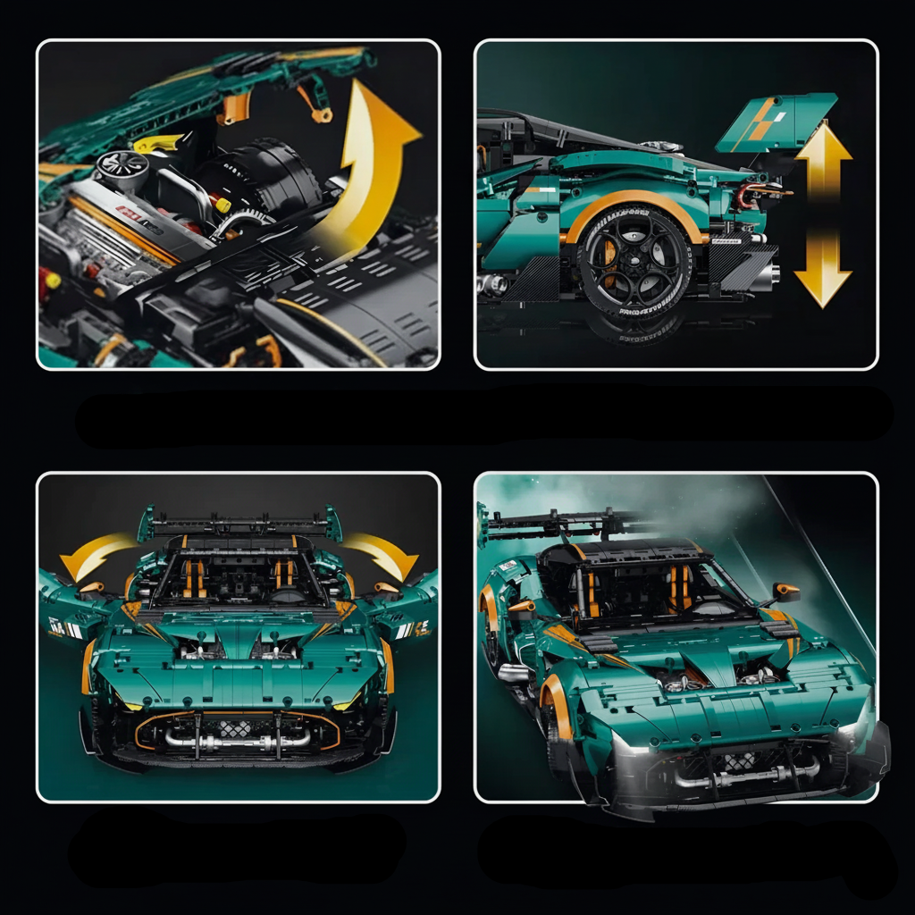 V12 British Performance Racecar 3793PCS