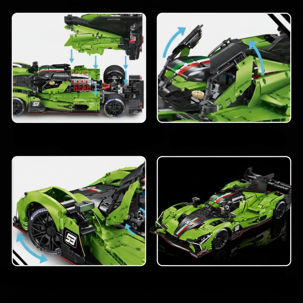 Italian Endurance 53Prototype Speed Icon 3772PCS