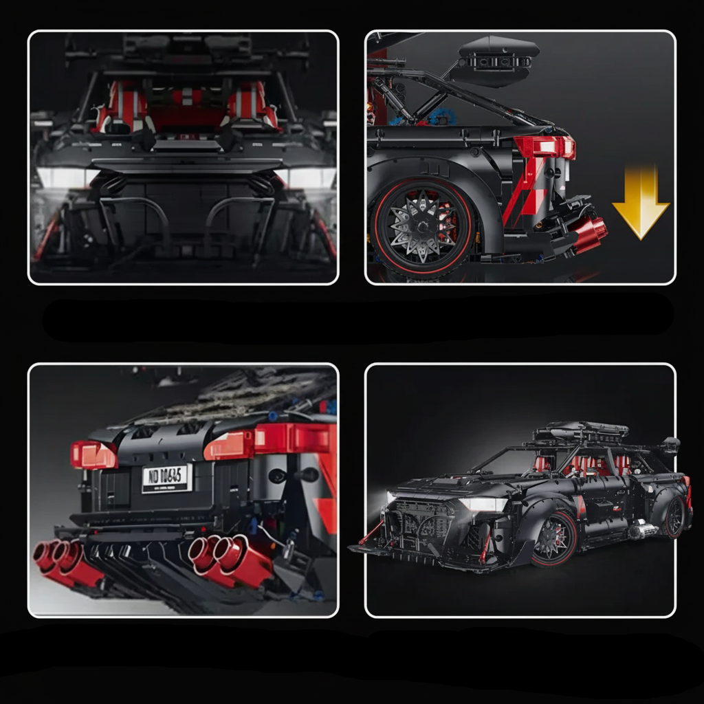 Deutscher Tuner Widebody Wagon 4188 Teile