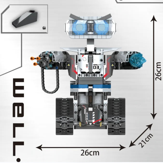 Akkumulierter Maschinenroboter 611PCS