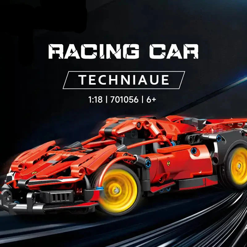 Minibricks Roter Hypercar 427TEILE