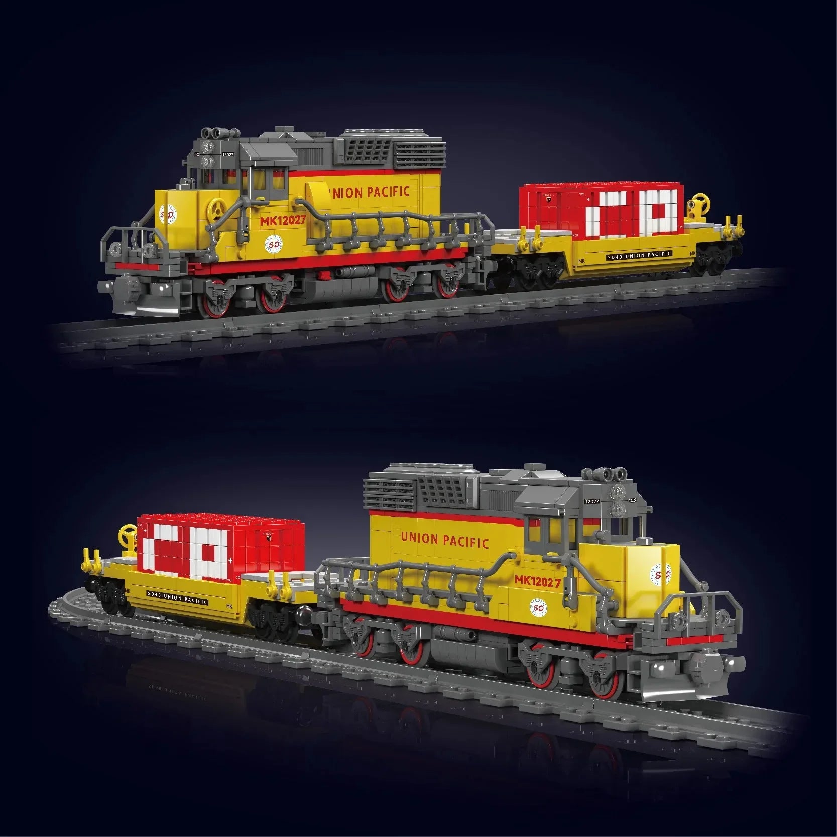 Train Express Motorisé EMD SD40-2 1170PCS