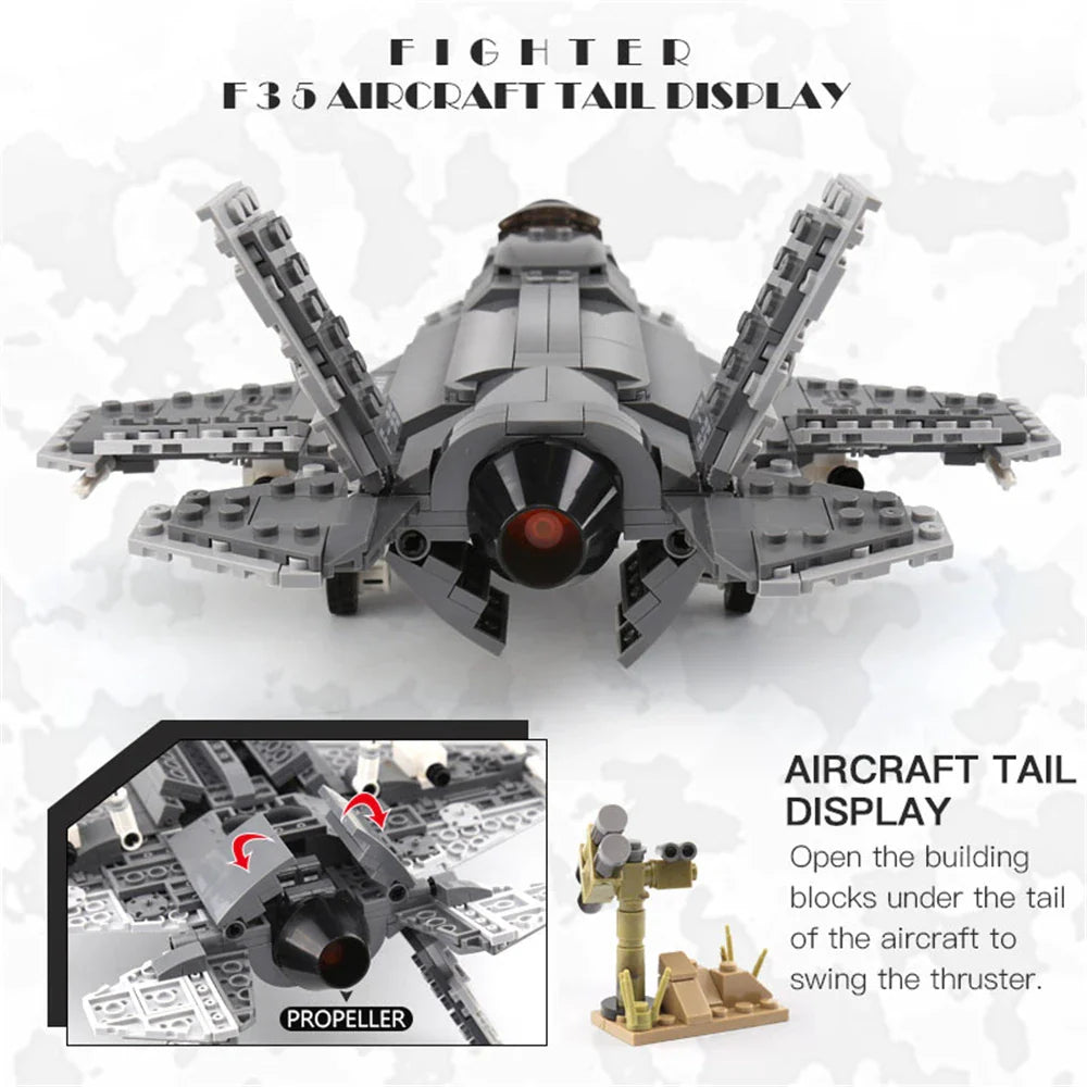 F35 Fighter 572PCS
