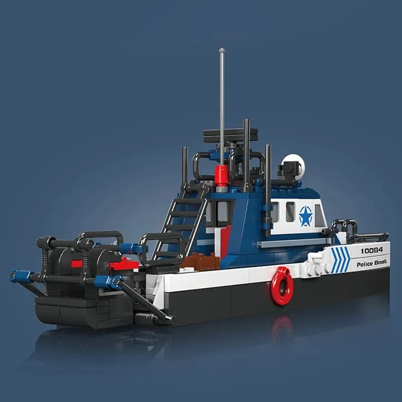 The Police Boat 413PCS