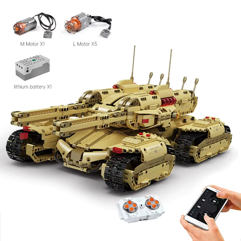 4-Schienen-Kampfpanzer 3296PCS