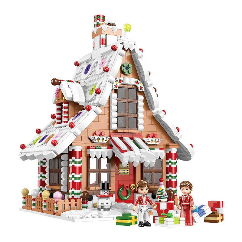 Christmas Gingerbread House 1453PCS