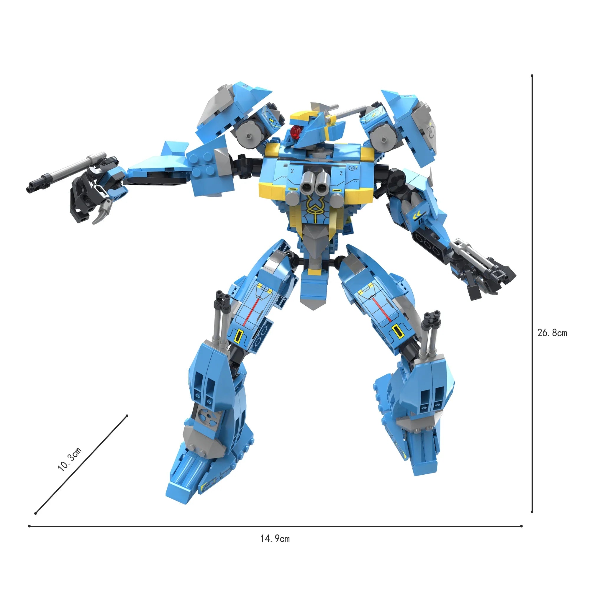 Dinosaurier-Roboter 595 Teile