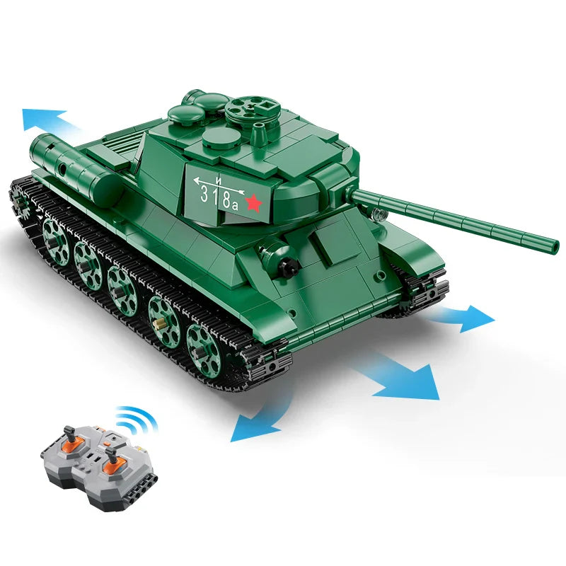 T34 Mittlerer Panzer 722TEILE