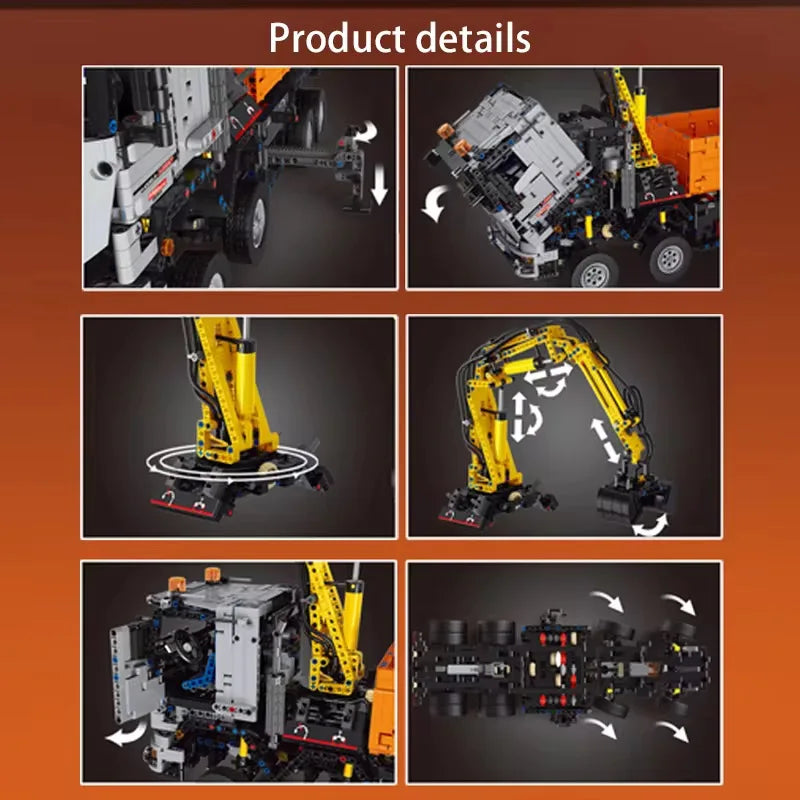 Der Pneumatik-Lkw 2970 Teile