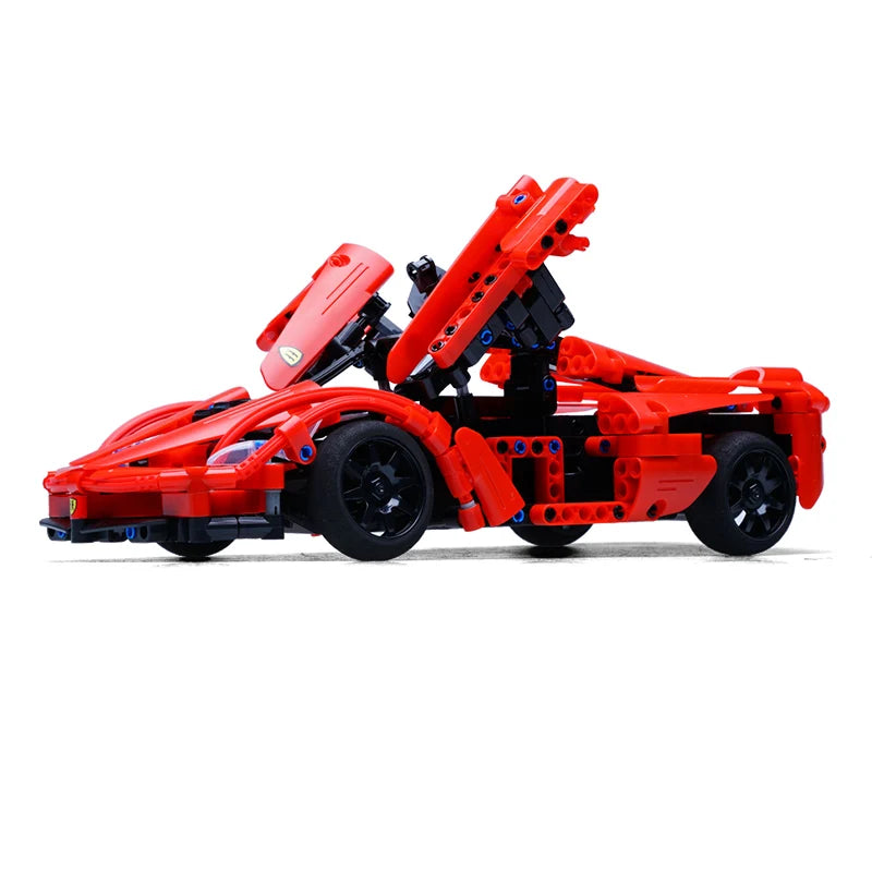 Minibricks Roter Sturm Supersportwagen 380 Teile