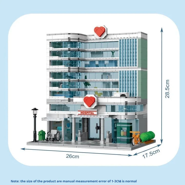 Das Krankenhaus 1350 Teile