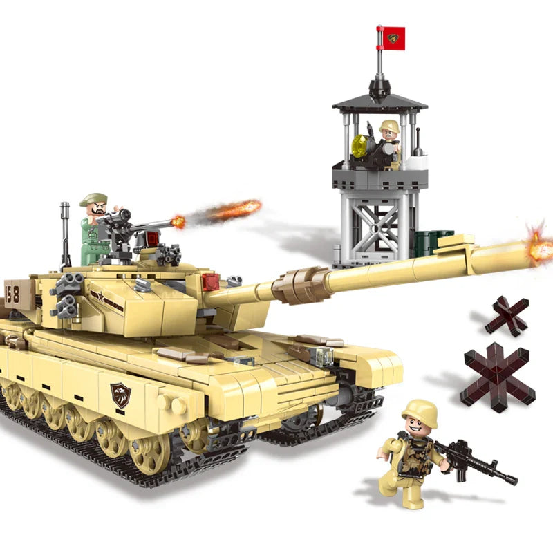 Farbmischung Militärpanzer 1221 Teile