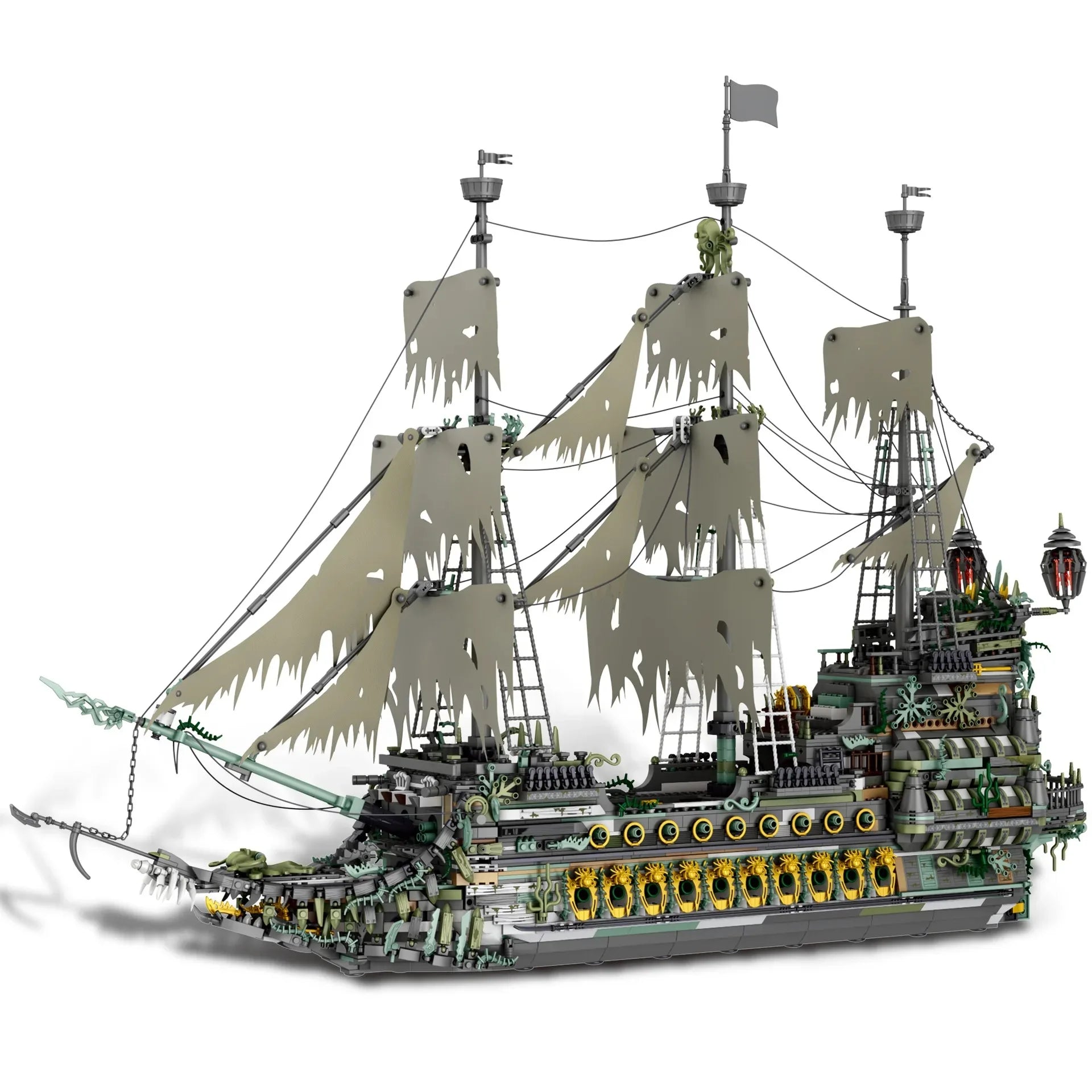 The Flying Dutchman Kriegsschiff 5865 Teile