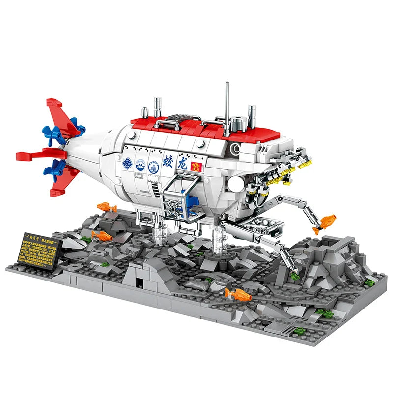Tiefsee- bemanntes U-Boot 1288 Teile