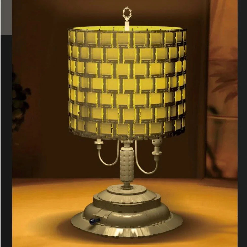 Retro zylindrische Tischlampe 1433 Teile