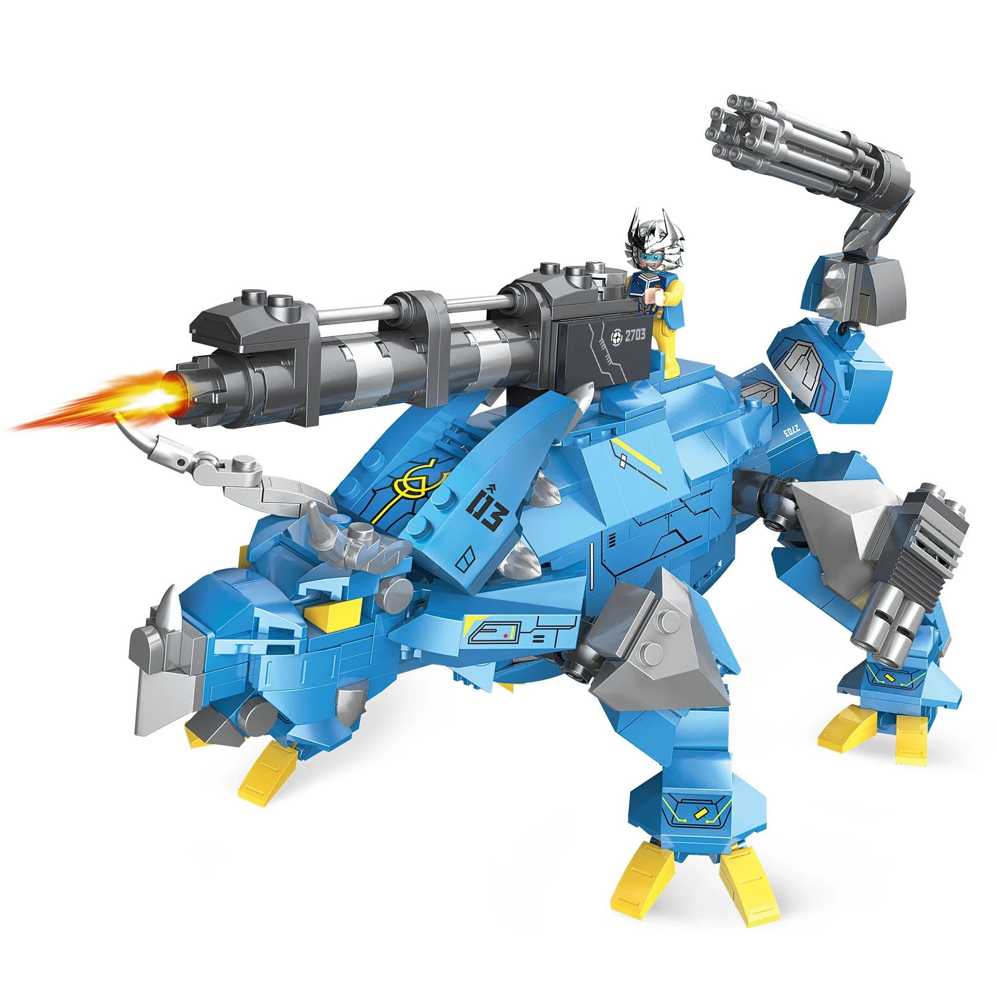 Dinosaurier-Roboter 595 Teile