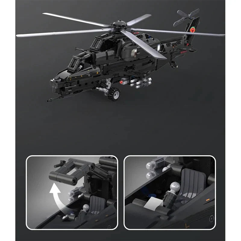WZ-10 Transporthubschrauber 989 Teile