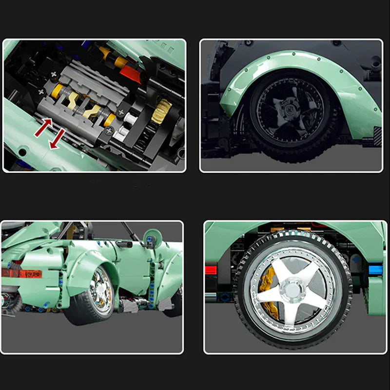 Deutscher Performance Widebody 2434TEILE