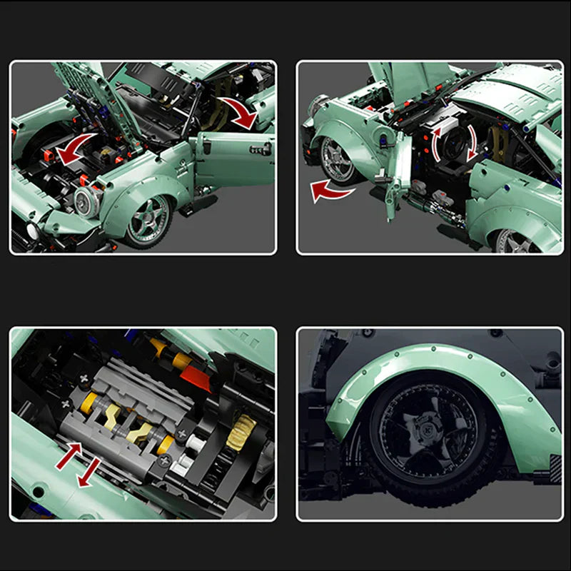 Deutscher Performance Widebody 2434TEILE