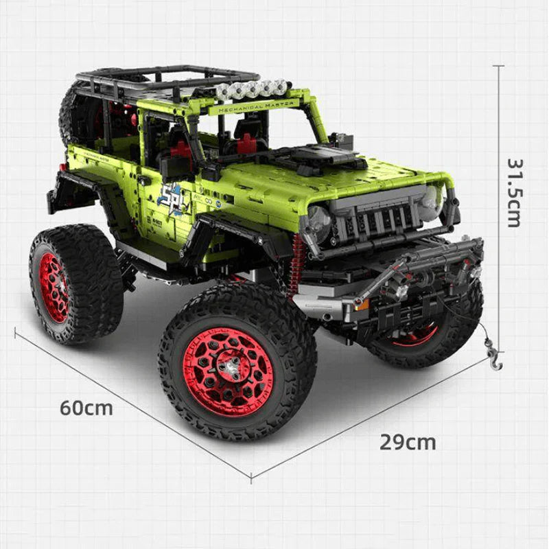 Geländewagen 4x4 2544 Teile