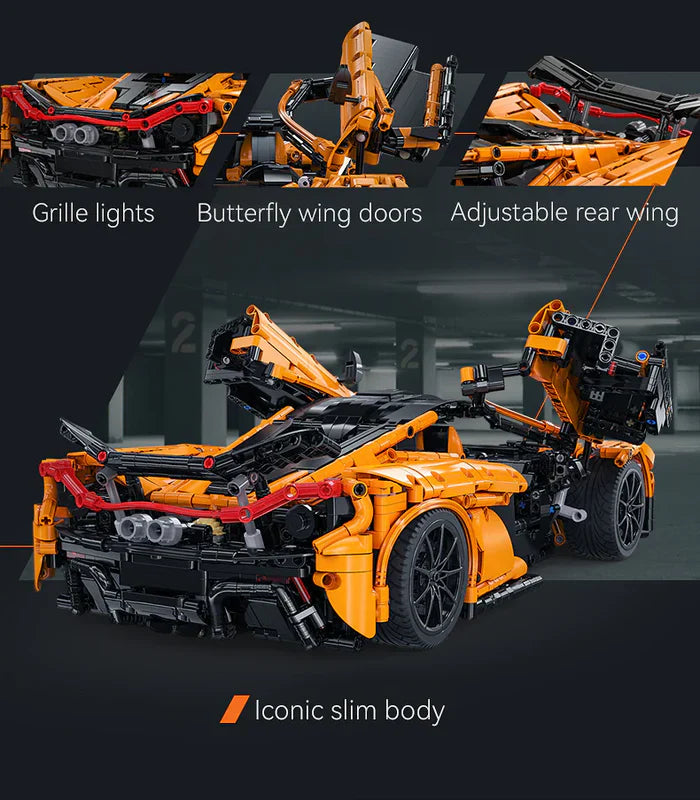 Britisches Hybrid-Hypercar 3616 Teile