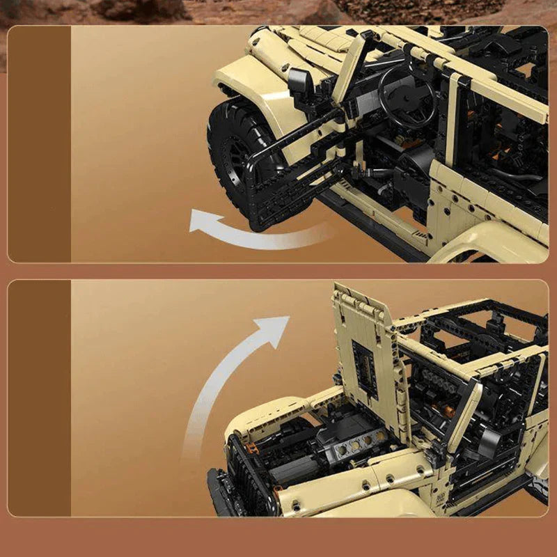 Wüsten-Offroad-SUV 3621 Teile
