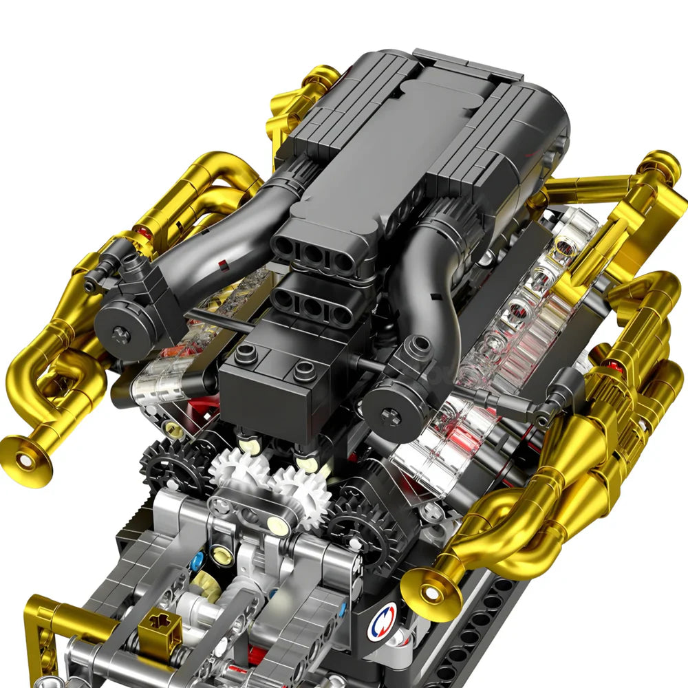 Moteur V12 britannique de 6,5 L à aspiration naturelle 973 pièces