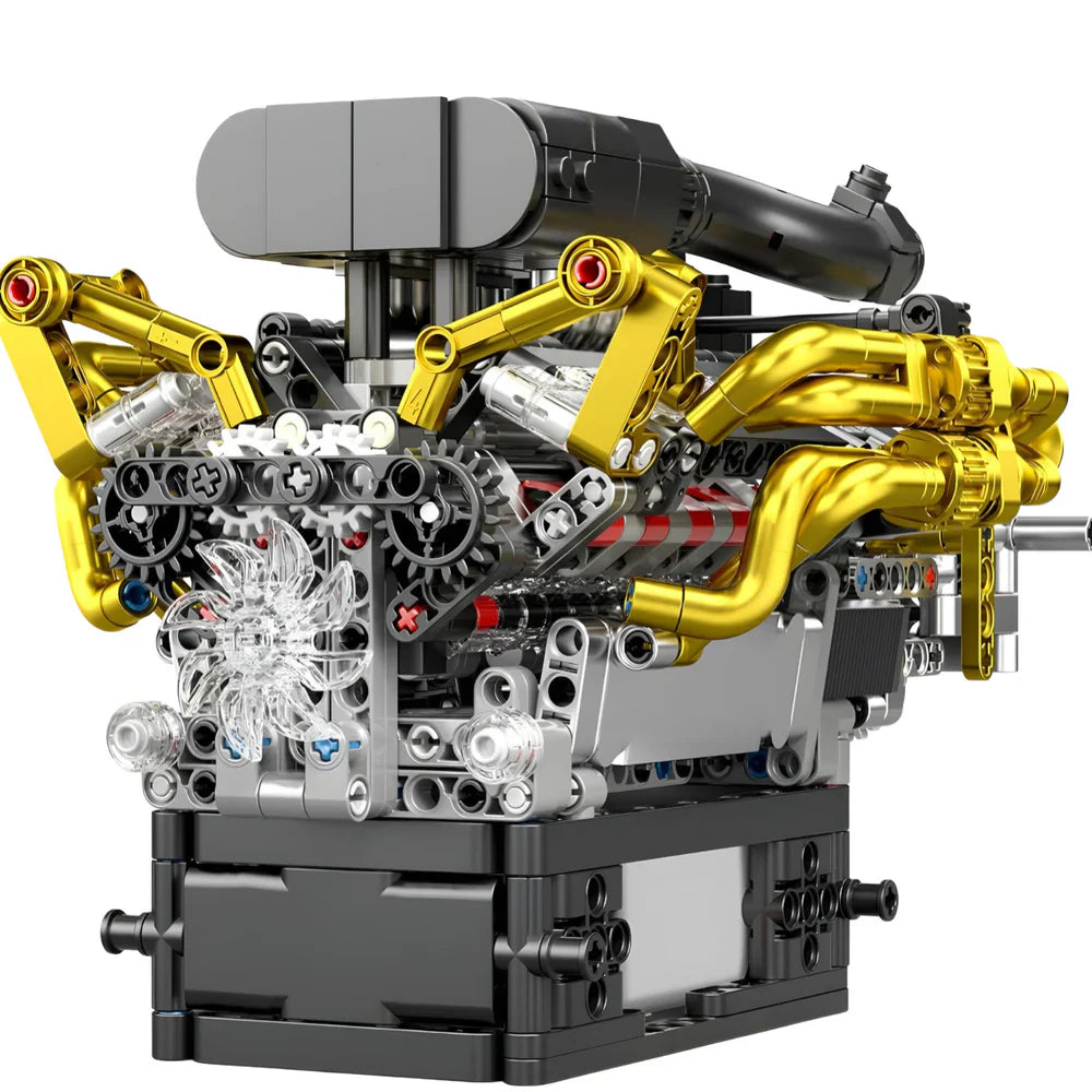 Moteur V12 britannique de 6,5 L à aspiration naturelle 973 pièces