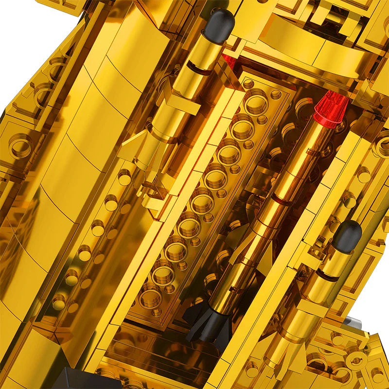 Gold Edition J-20 Kampfflugzeug 1202 Teile