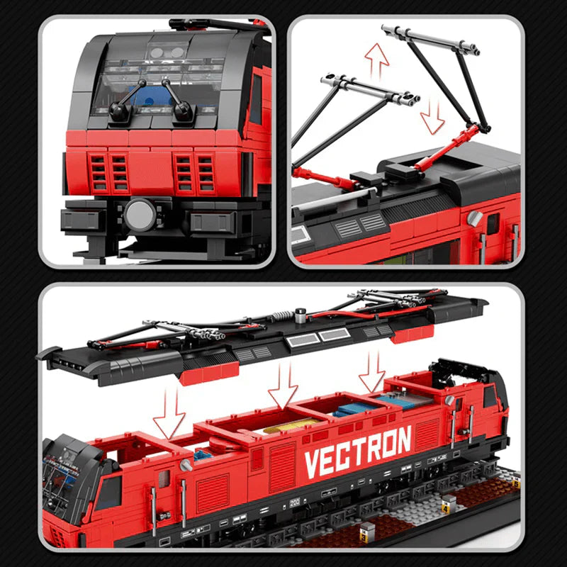 Vectron Elektrolokomotive Sammleredition 1888 Teile