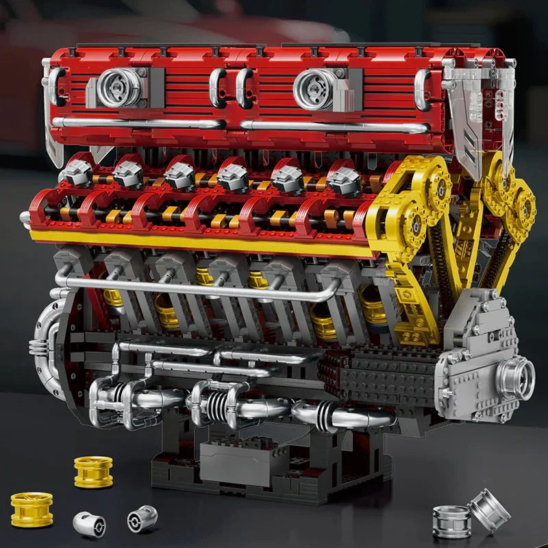 Supercar V12 Engine Italian 4720PCS