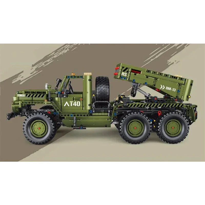 Militärischer Raketenwerfer Katjuscha 2269 Teile