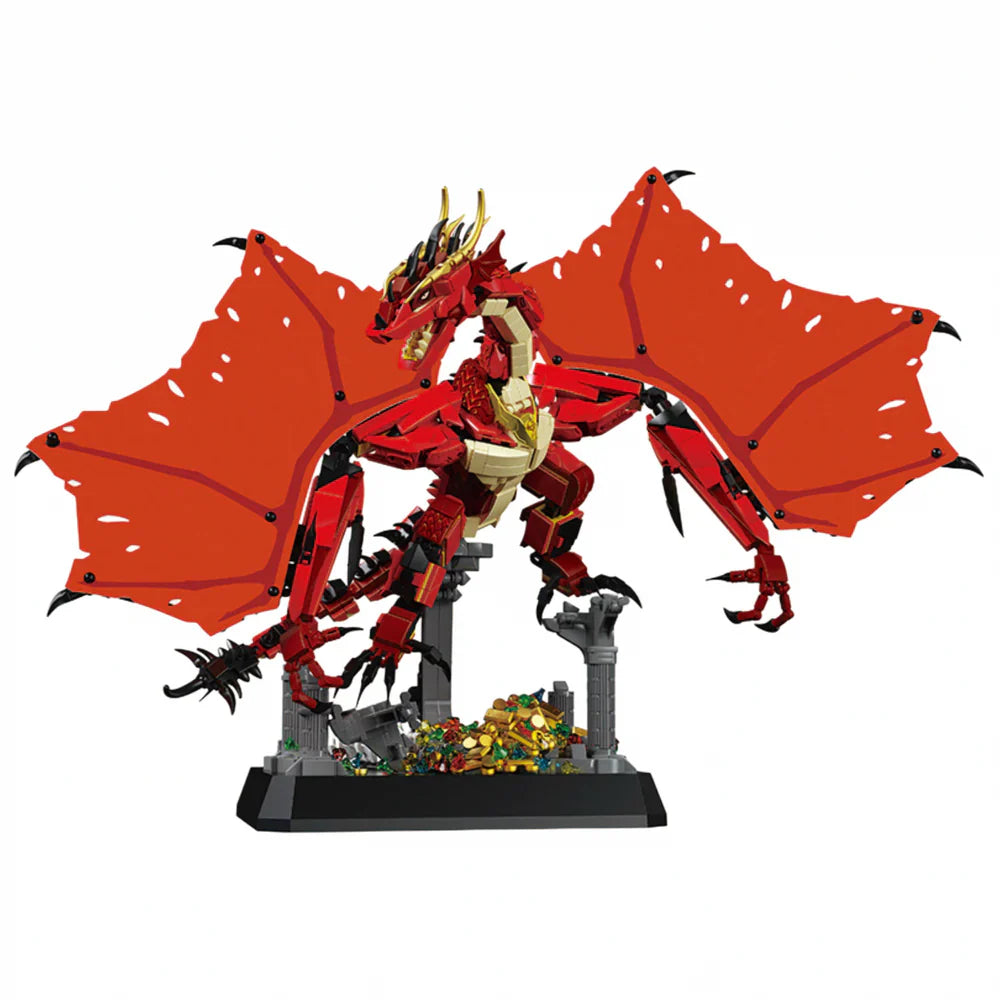 Inferno-Drache Feuer-Drache 1738 Teile