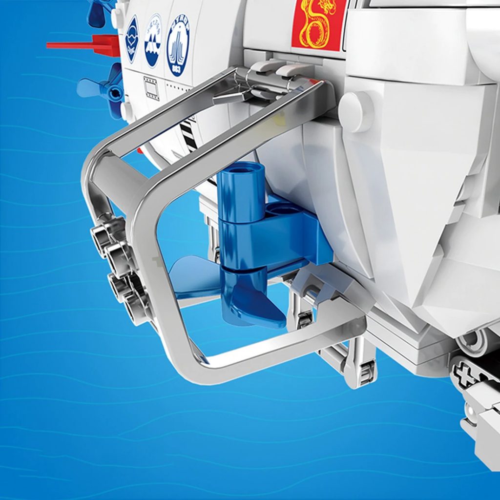 Tiefsee- bemanntes U-Boot 1288 Teile