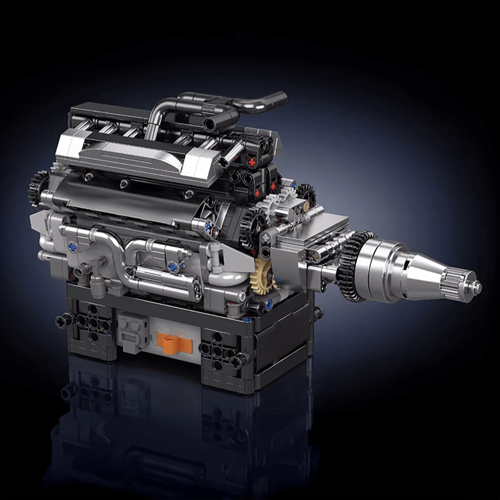 Britisches Luxus V12 Motor 733 Teile