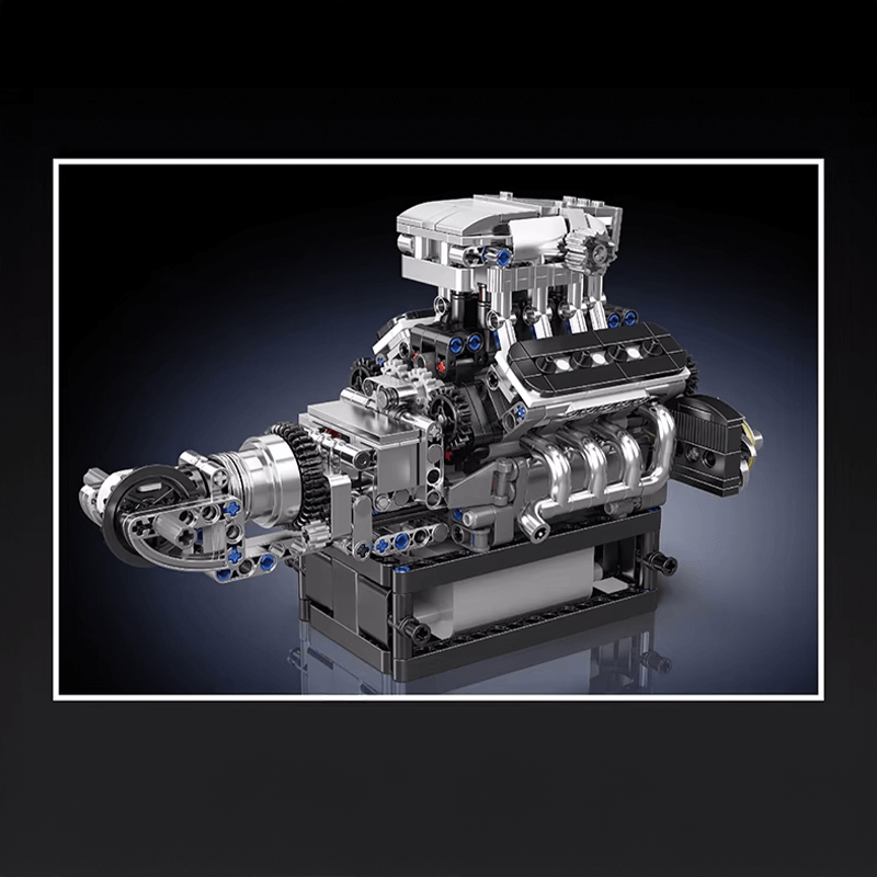 Britischer Supersportwagen V8-Motor 737TEILE