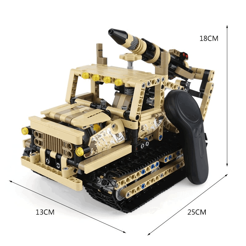 Rocket Launcher Tank 606PCS