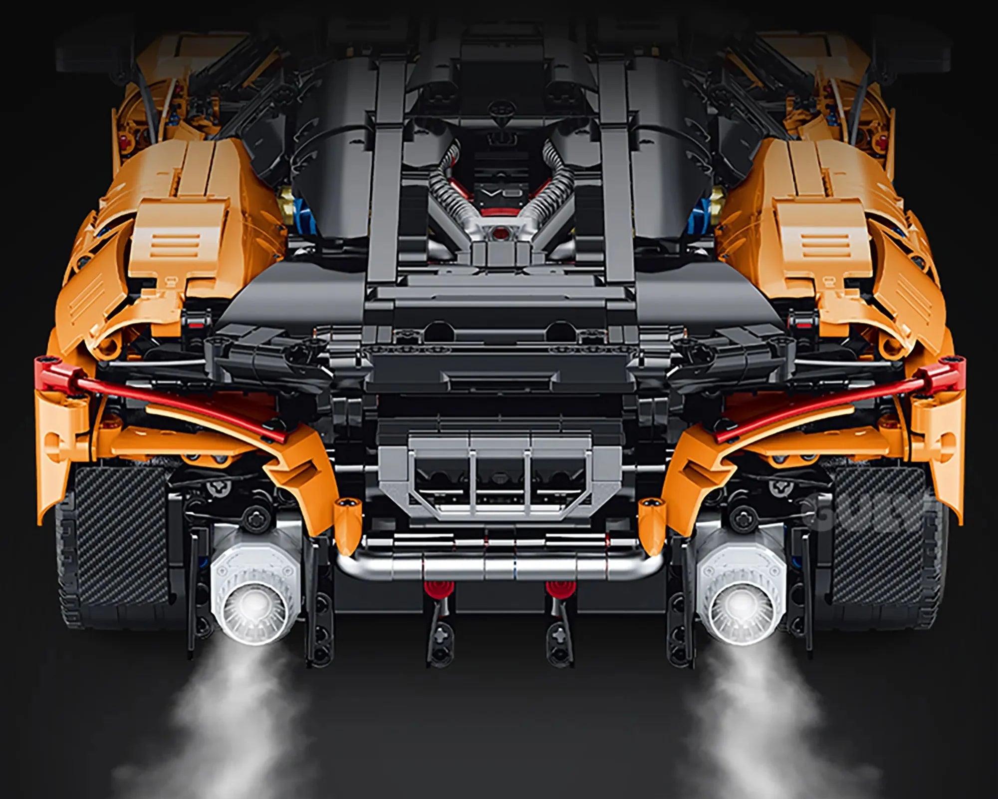 V8 Hybrid Hypercar 1200hp 3465PCS