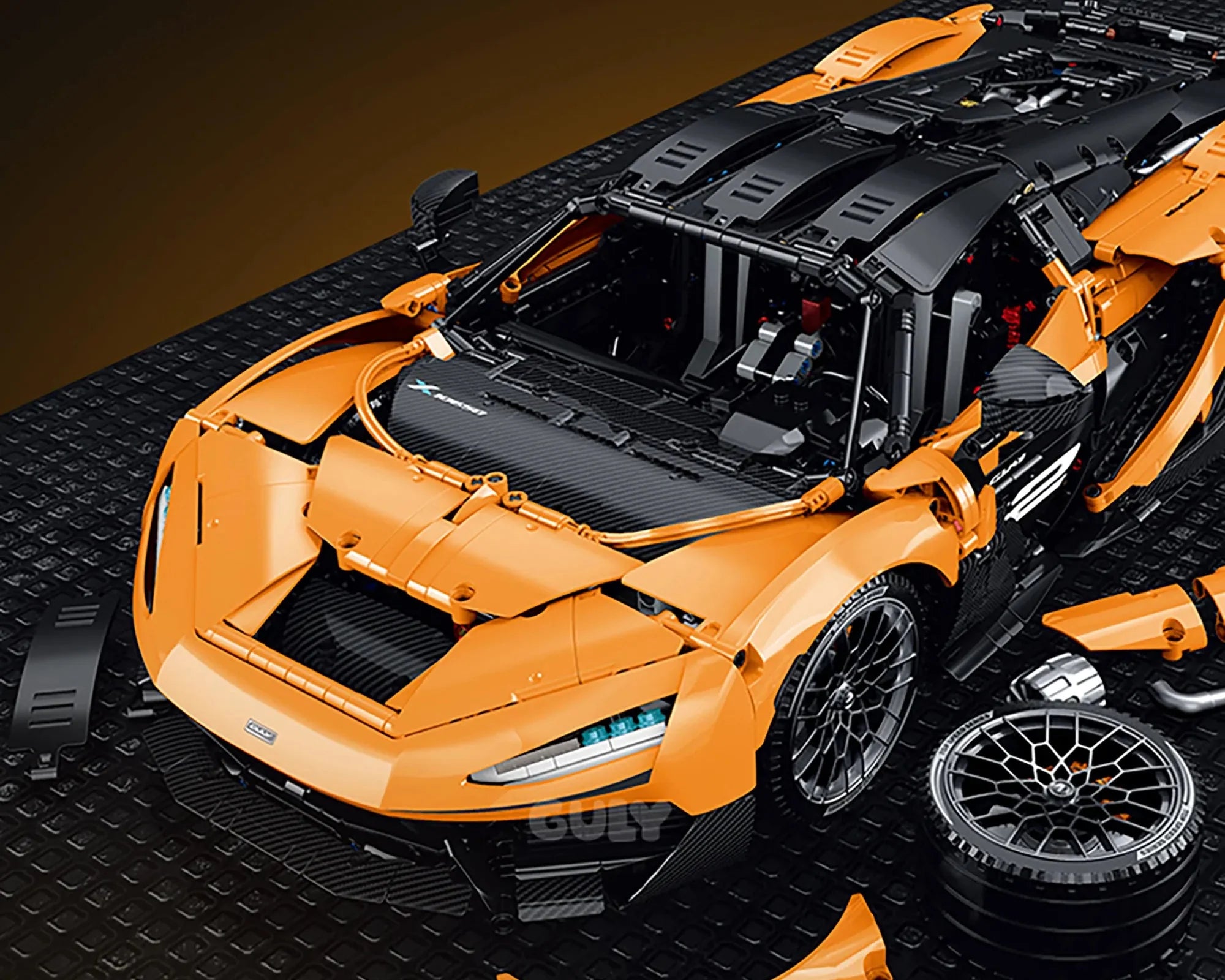 V8 Hybrid Hypercar 1200hp 3465PCS