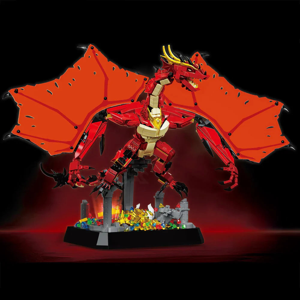 Inferno-Drache Feuer-Drache 1738 Teile