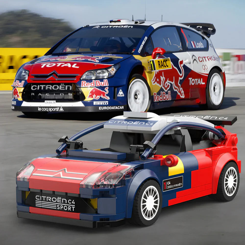 Mini-briques Citroën C4 WRC 298 pièces