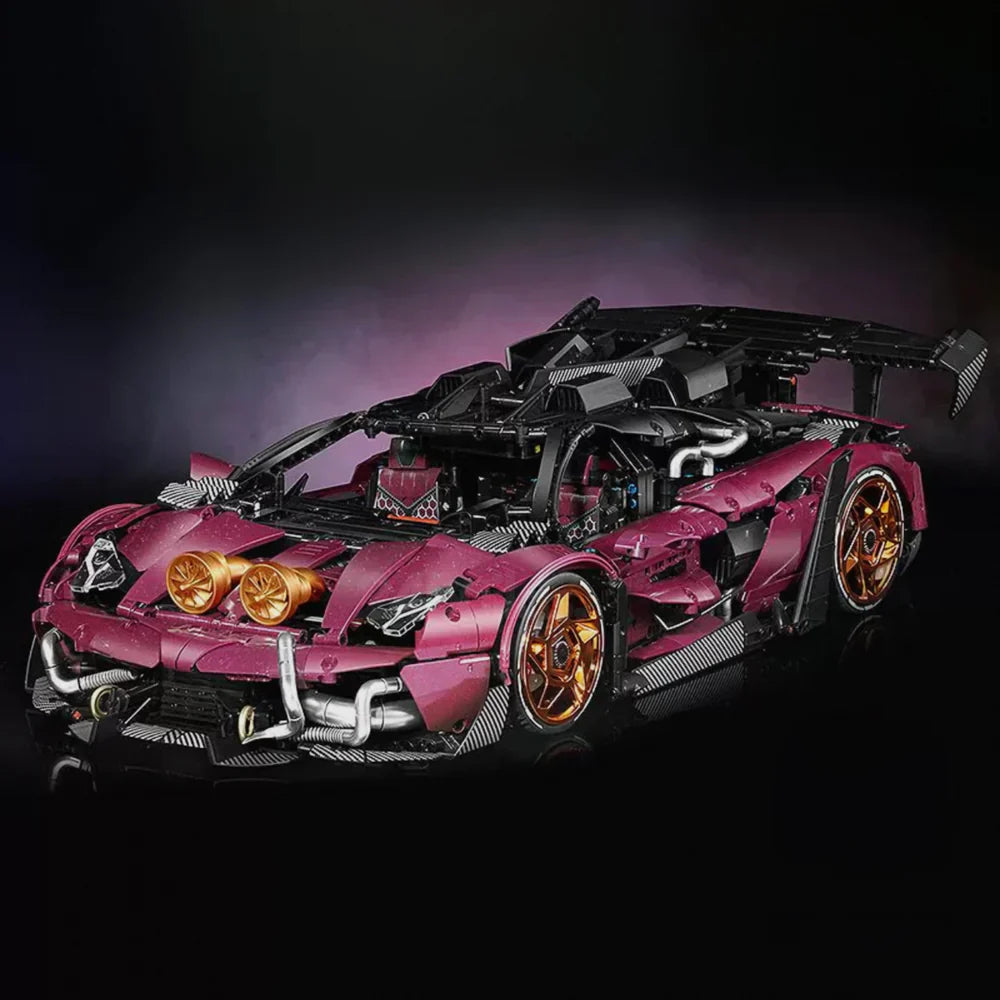 Hypercar italienne V12 turbocompressée ultime 3949 pièces