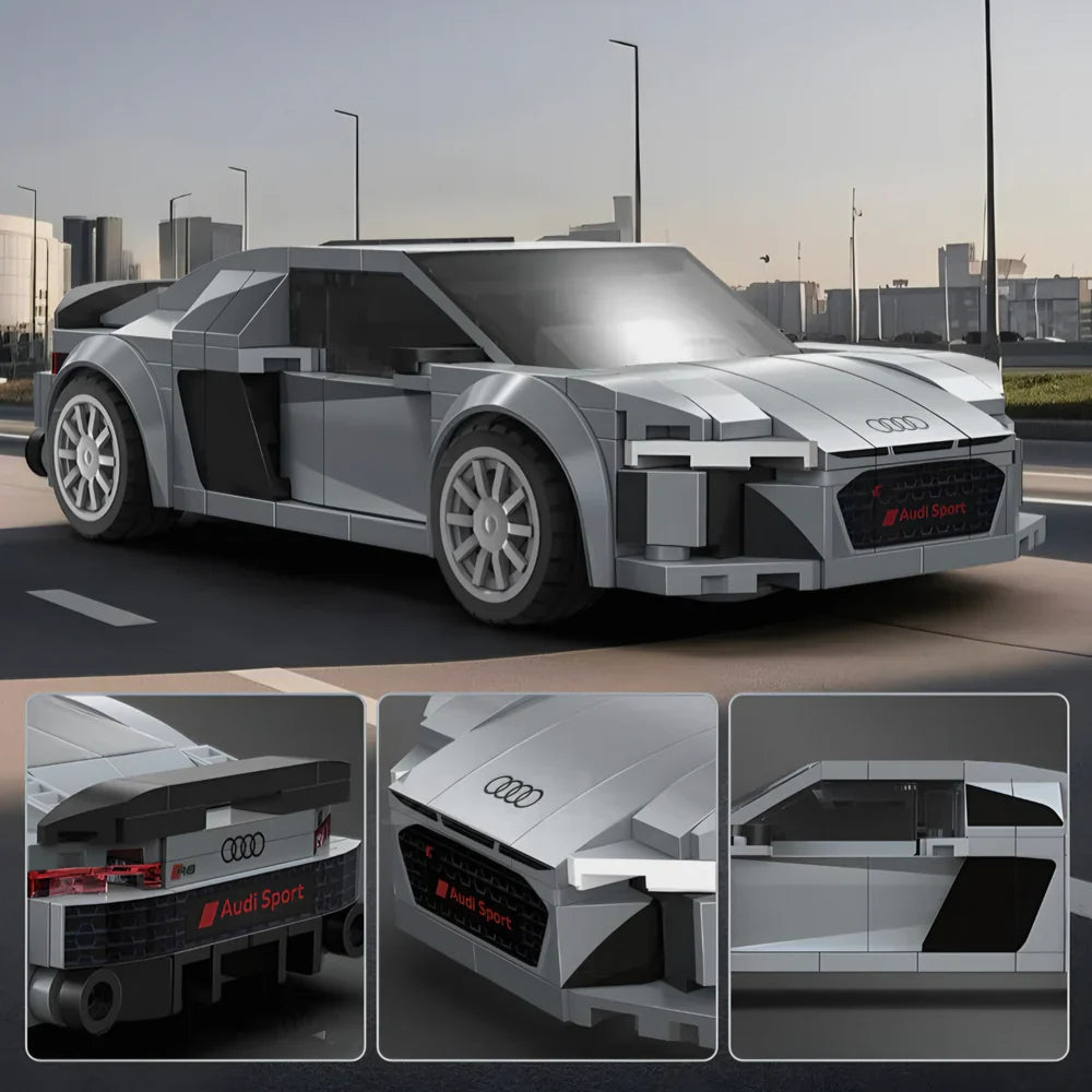 Mini Bricks R8 V10 Coupé 204 Teile