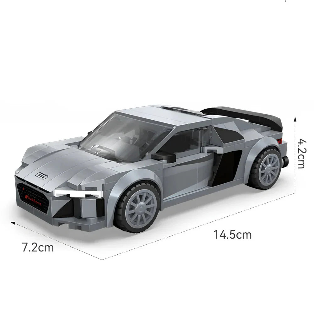 Mini Bricks R8 V10 Coupé 204 Teile