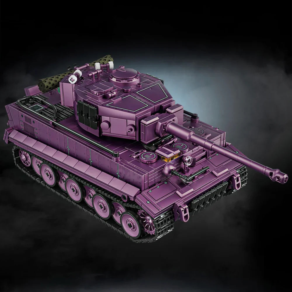 German Heavy Armored Tank Purple Edition 1678PCS