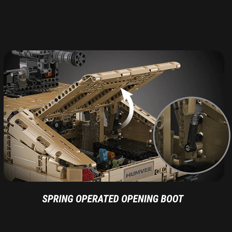 Army Hammer Off-Road Car 3935PCS