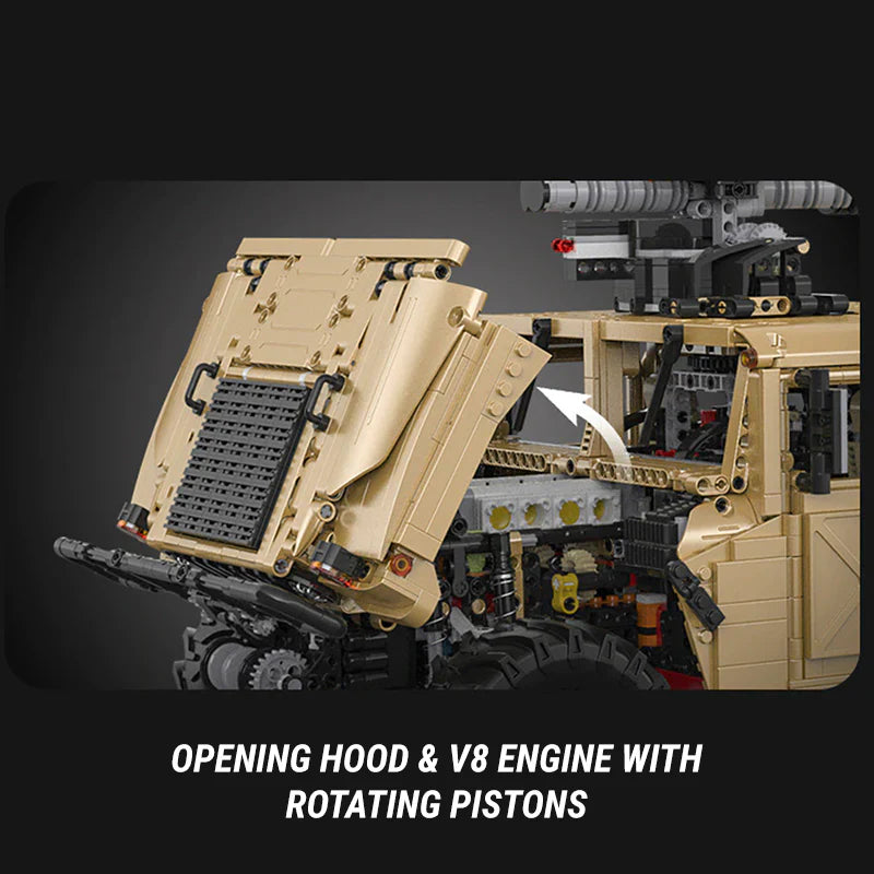 Army Hammer Off-Road Car 3935PCS