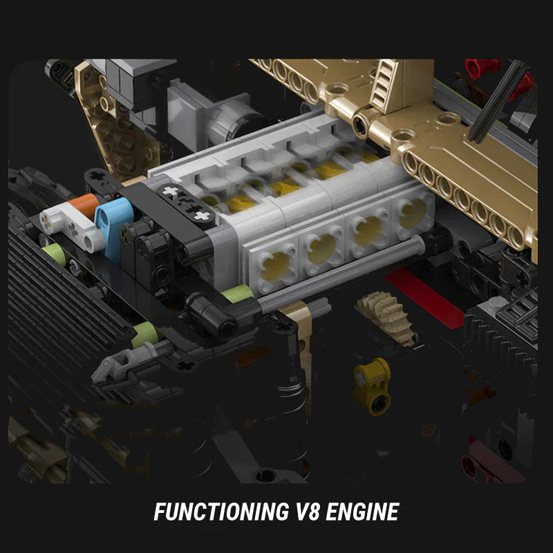 Army Hammer Off-Road Car 3935PCS