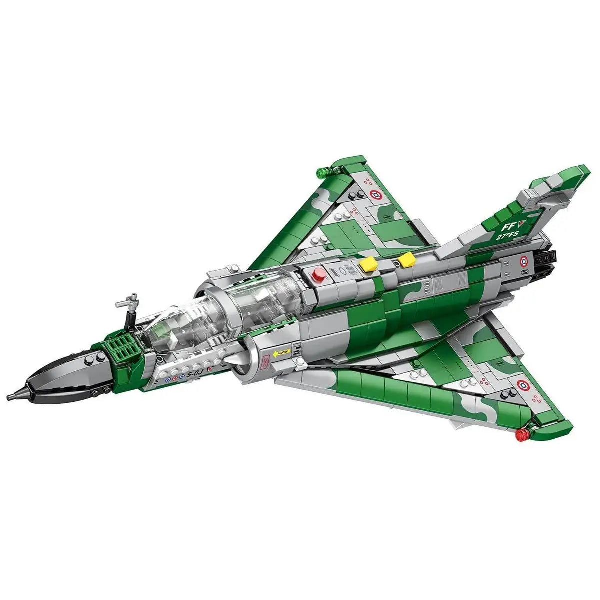 Mirage 2000 Düsenflugzeug 1012 Teile