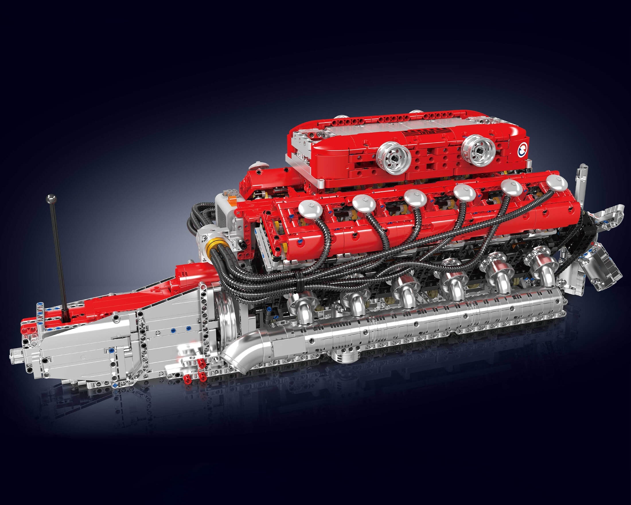 Der V12-Motor & das Getriebe 3472 Teile